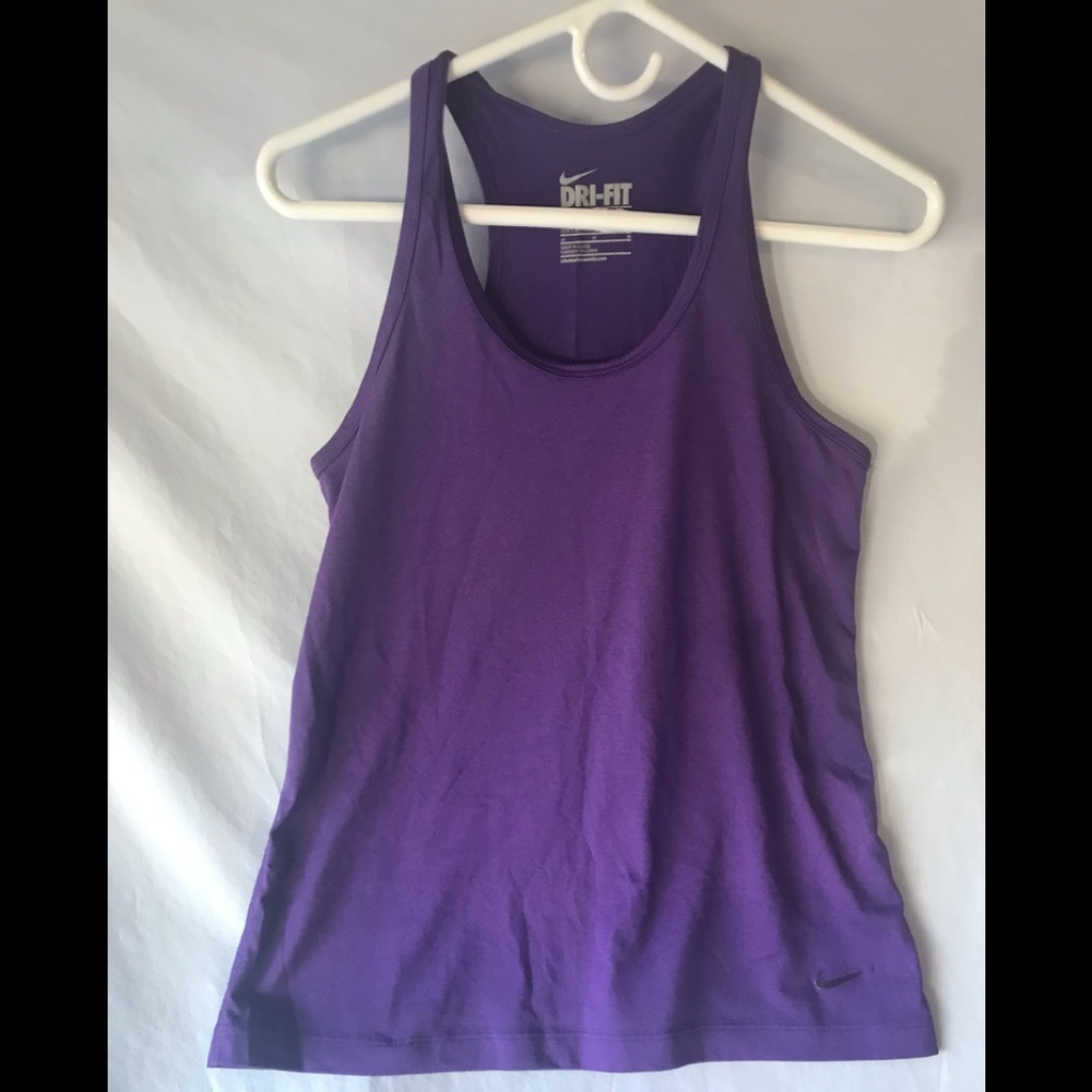 Nike dri fit women’s cotton blend tank Size M